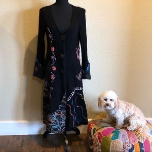 Griffolie Paris for Anthropologie sweater duster